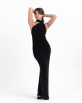 84.backless maxi dress